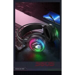 AULA S605 WIRED GAMING HEADSET – 7.1 CHANNEL – RGB – NOISE CANCELING